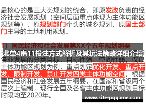北单4串11投注方式解析及其玩法策略详细介绍